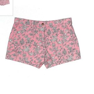 GAP Size 2 Khaki Shorts PINK FLORAL